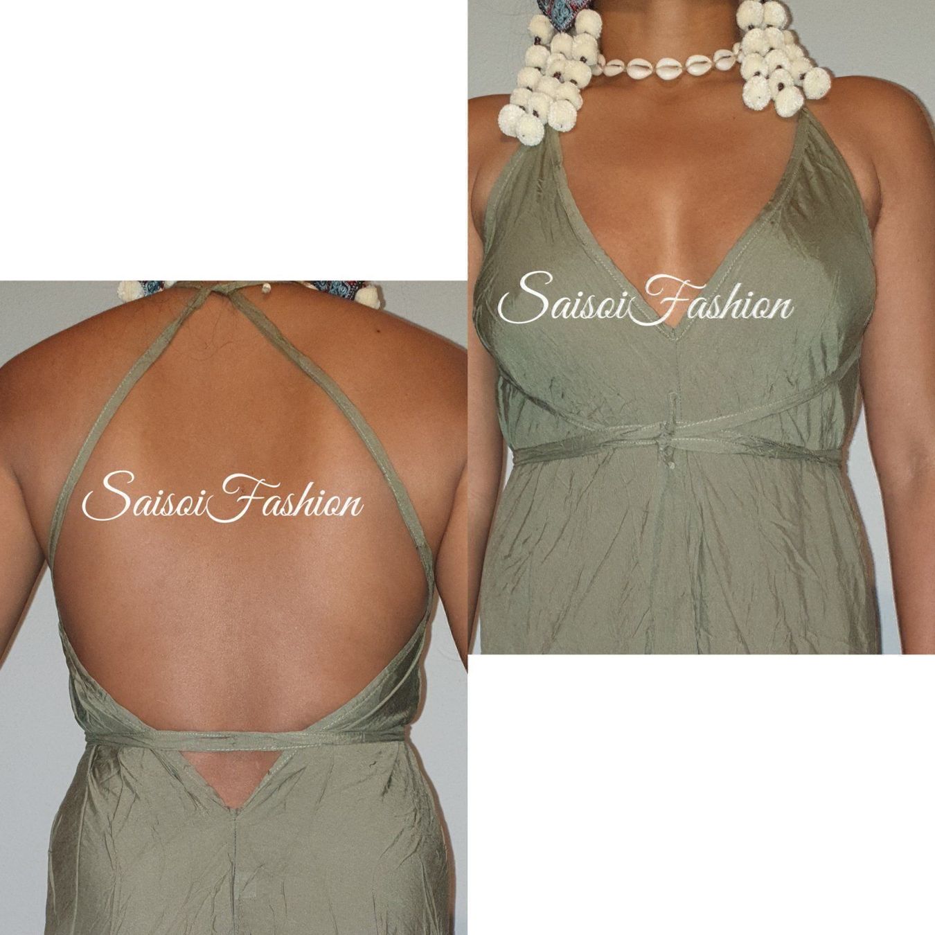 Kleider: Sommer boho Chic Strand Maxikleid XS-L – Neu und originalverpackt aus Ebmatingen von SaisoiFashion 9