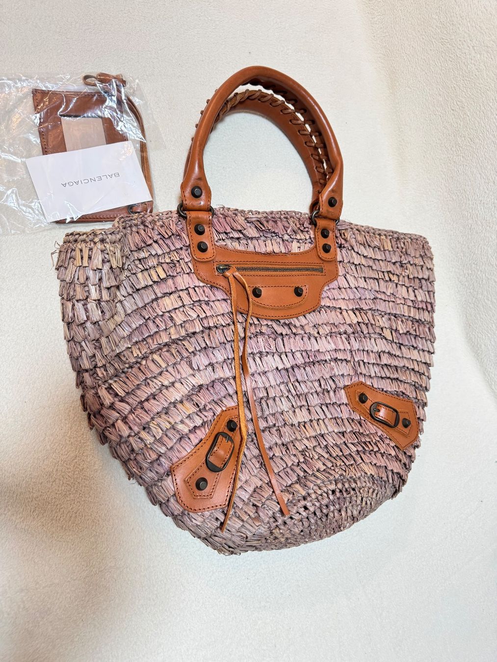Balenciaga Borse da donna: Balenciaga raffia bag – Usato da Villigen venduto da WY26 1