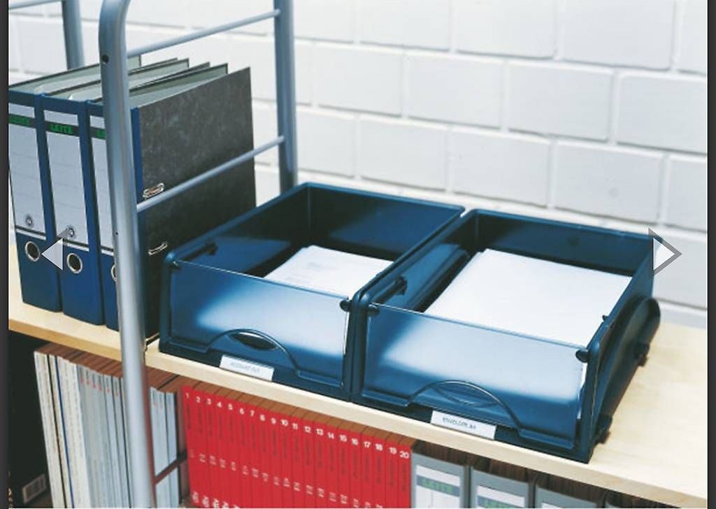 Leitz Raccoglitori: 4Stk. LEITZ Ablagekörbe Sorty, DIN A4/C4, schwarz – Nuovo e nell'imballaggio originale da Necker venduto da liq24 2