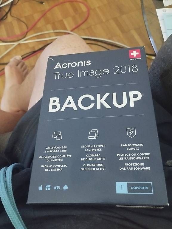 Software: zu verkaufen Acronis True Image 2018 – Usato da St. Gallen venduto da elias112
