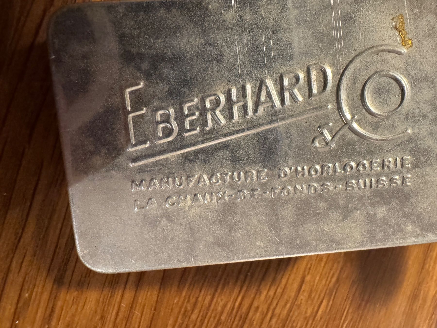 Eberhard & Co. Orologi: Eberhard&Co alu Box – Usato da Ipsach venduto da Besos