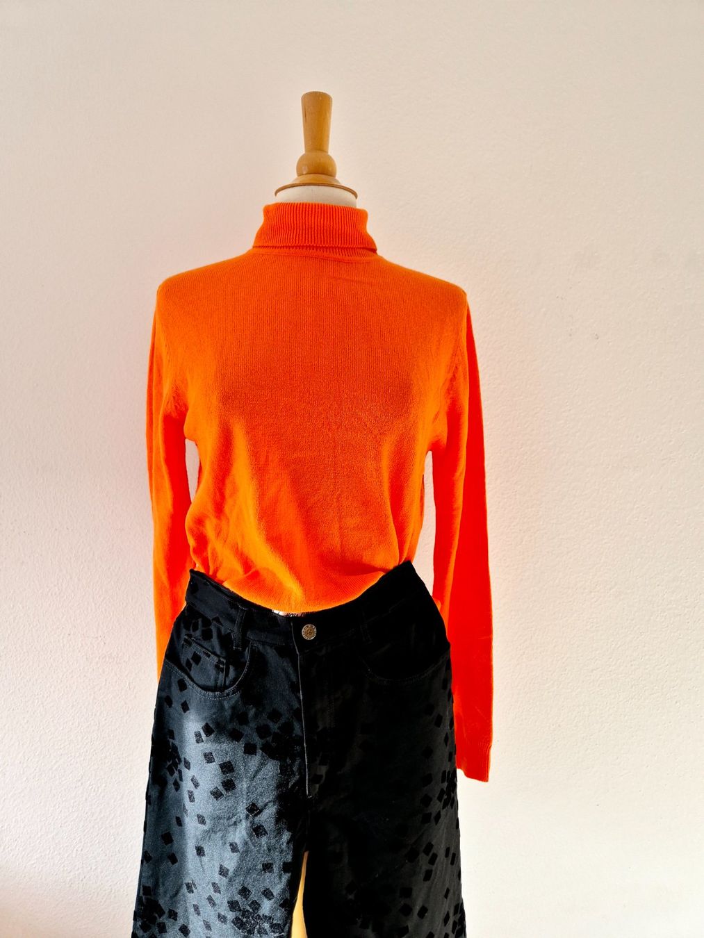 Maglioni & Felpe: PULLOVER COLLUSION ORANGE M L , TOP ZU JACKE BLAZER JEANS – Nuovo (secondo la descrizione) da Elsau venduto da the-colorful-side 6