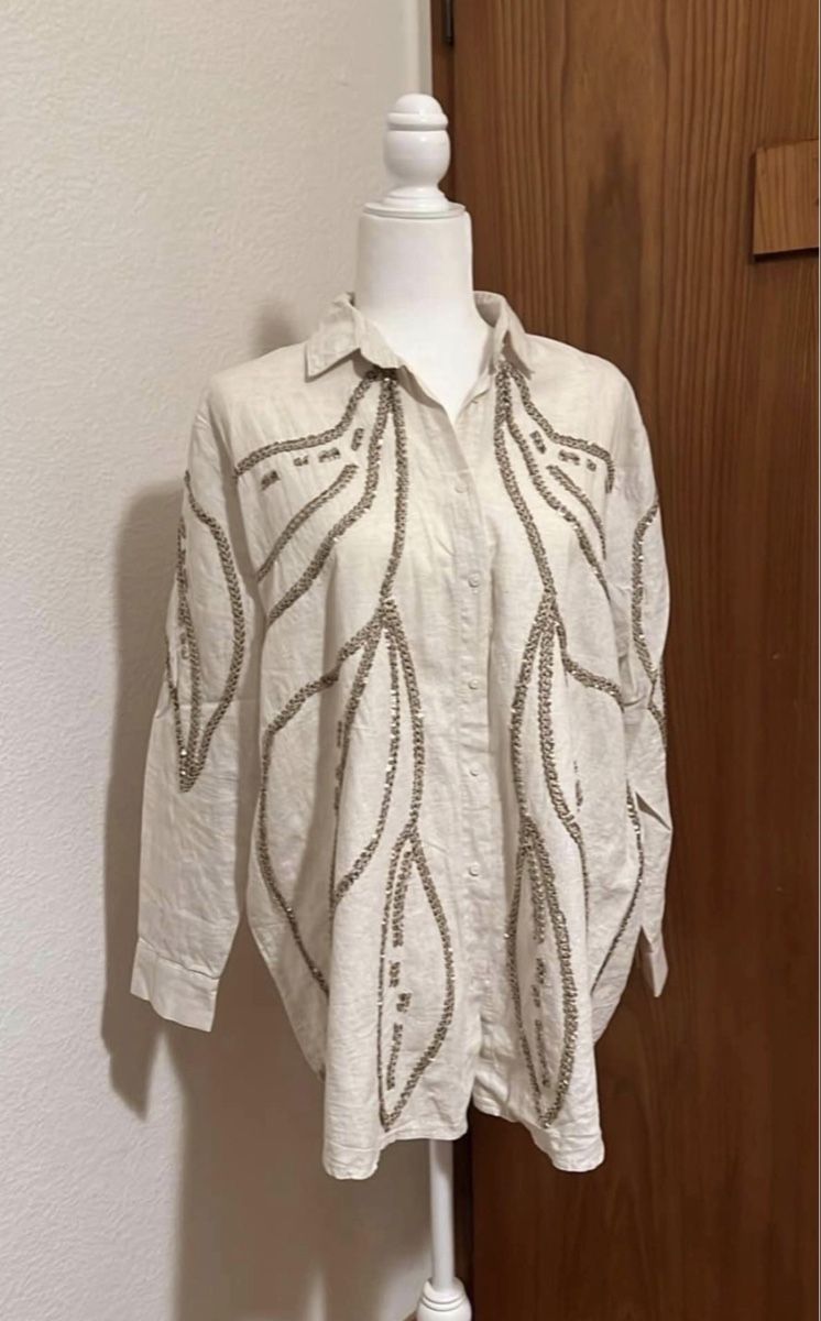 Camicette: Damen Leinen Hemd – Nuovo e nell'imballaggio originale da Basel venduto da SimpleE