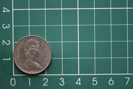 währung  great britain 5 new pence 1980