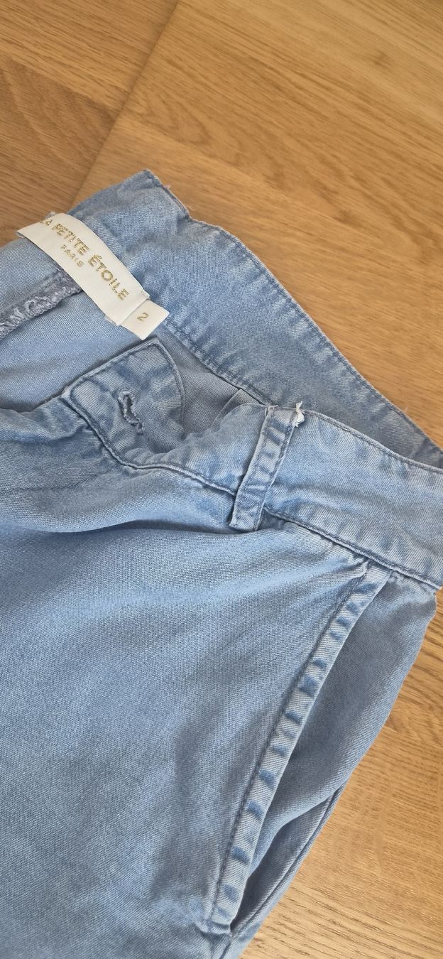Jeans: Hose La Petite Etoile Paris Grösse 2 hellblau – Usato da Rapperswil SG venduto da lemiii 1