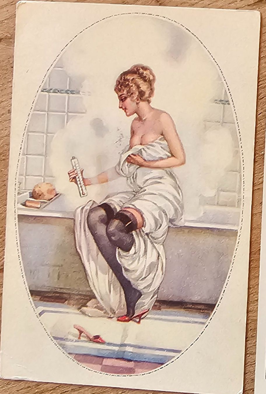 Cartoline postali: Carte fantaisie – Usato da Les Valettes venduto da Nuba1