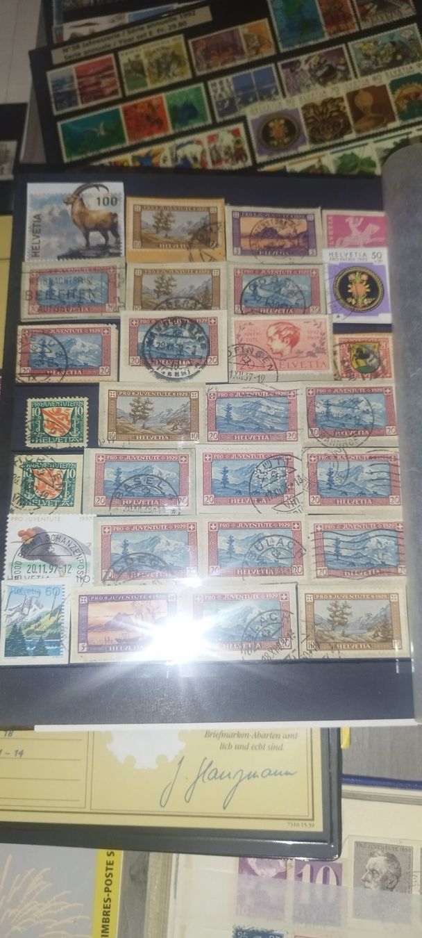 Album: Briefmarken Sammlung Schweiz – Usato da Bätterkinden venduto da mir_vz2p 3