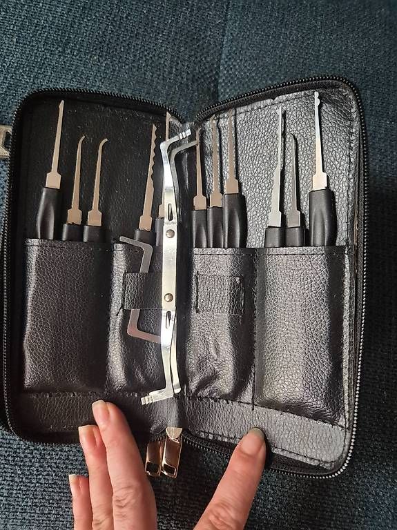 Lucchetti: Werkstein Dietrich Lockpicking Set – Usato da Winterthur venduto da Neuesim 3