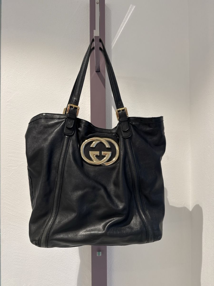 Gucci Borse: Gucci Shopper Vintage schwarz – Usato da Liestal venduto da amaroque