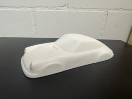 Porsche Figur aus Keramik