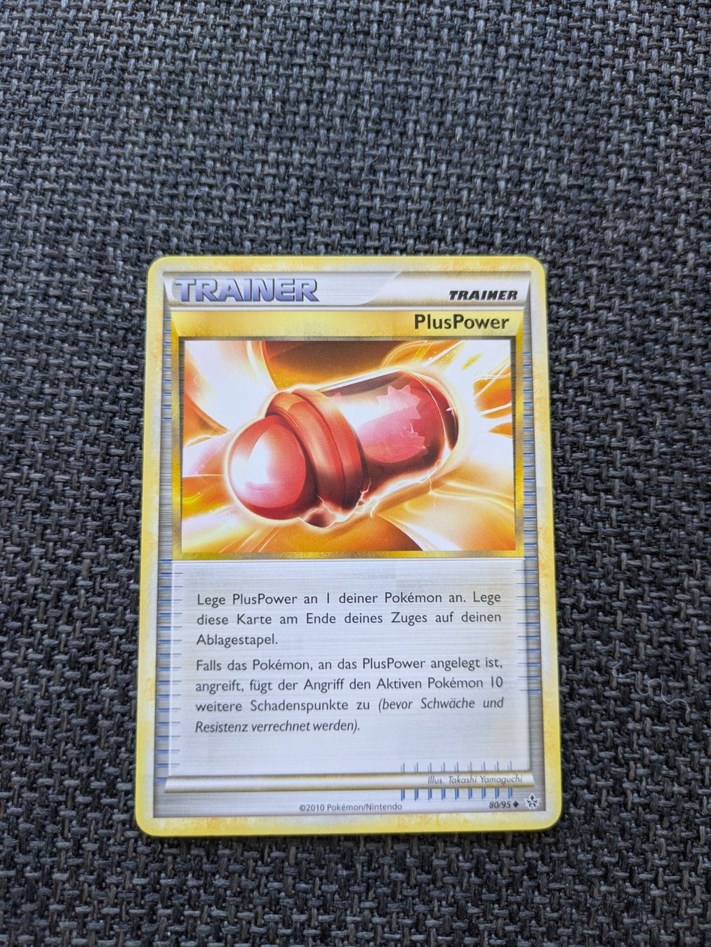 Pokémon Sammelbilder & Trading cards: PLUSPOWER, UNLEASHED, UL80, UNC, 2010, GER, GD – Gebraucht aus Losone von AlpineLayer