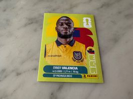 Panini FIFA Fussball WM 2026 Sticker Enner Valencia ECU 20