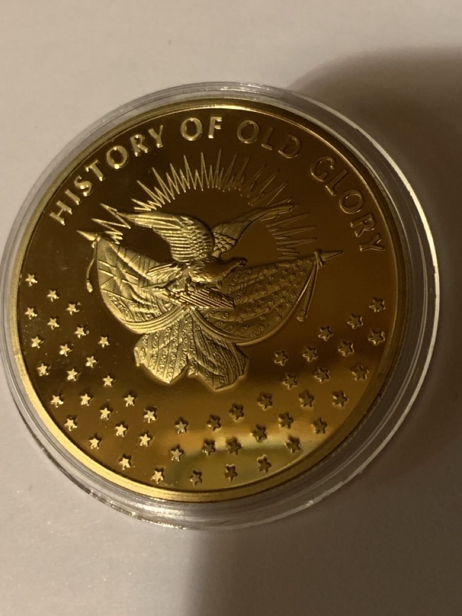 Medaglie: Betsy Ross Flag Medaille 1777 – Nuovo (secondo la descrizione) da Jakobsbad venduto da FriedelSchmitt 1