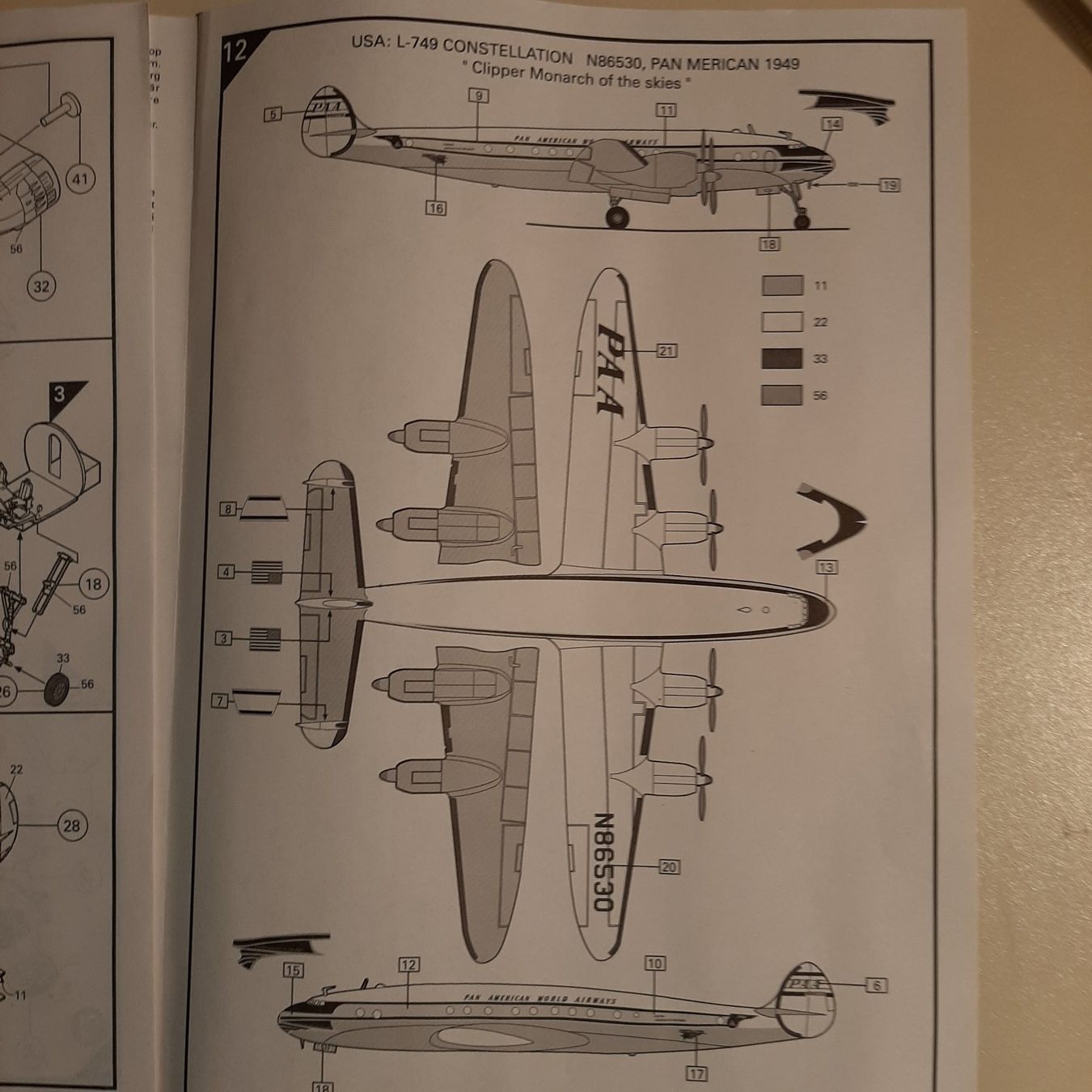 Lockheed Modellbausätze & Standmodelle: 2528 ... Lockheed C-749 Constellation ... Heller 80381 – Neu (gemäss Beschreibung) aus Bonstetten von Benibanny59 1
