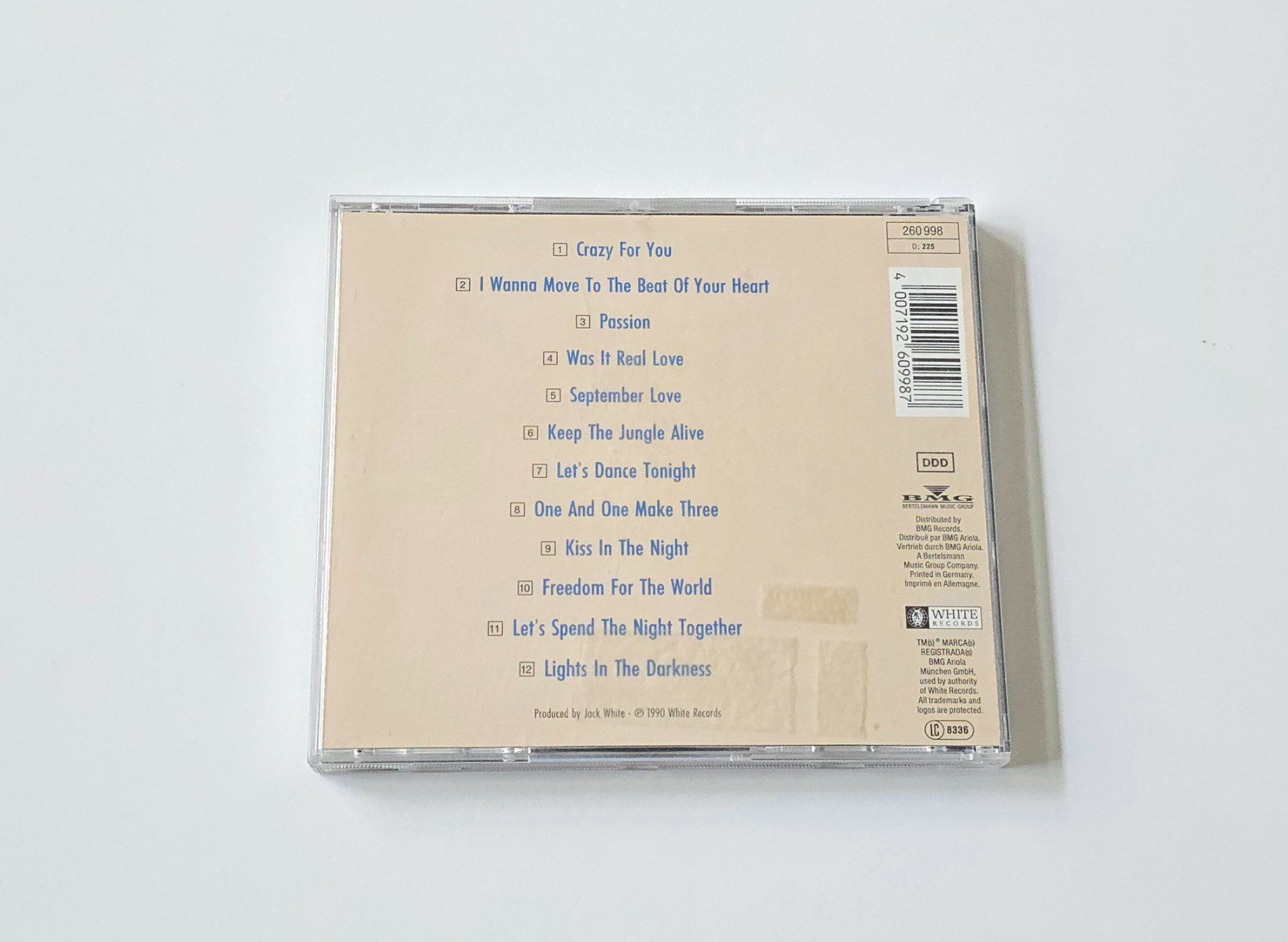 CD: CD David Hasselhoff - Crazy For Your – Usato da Dättlikon venduto da Wundertuete_ 1