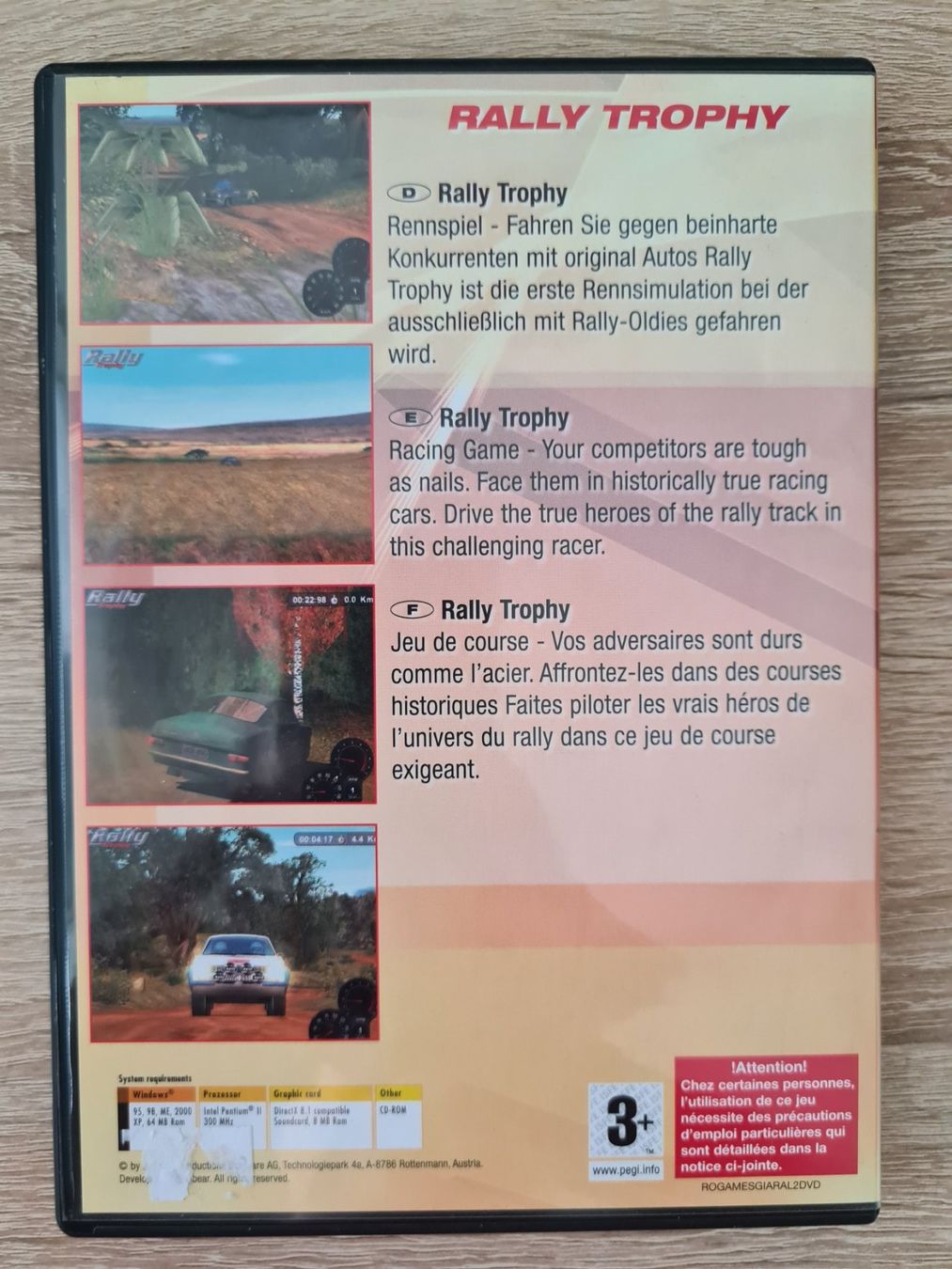 Giochi: Rally Trophy (Multilanguage Cover) - PC – Usato da Carouge GE venduto da Gasco 1