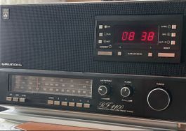 Grundig RF 1100 Radio mit 3-Band & Wecker - guter Zustand