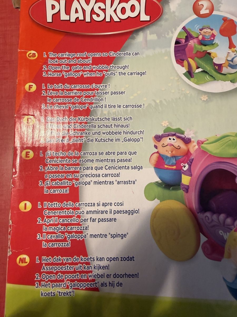 Giocattoli: Playskool set carrozza e personaggi usato – Usato da Roveredo GR venduto da ang_cc9l 7