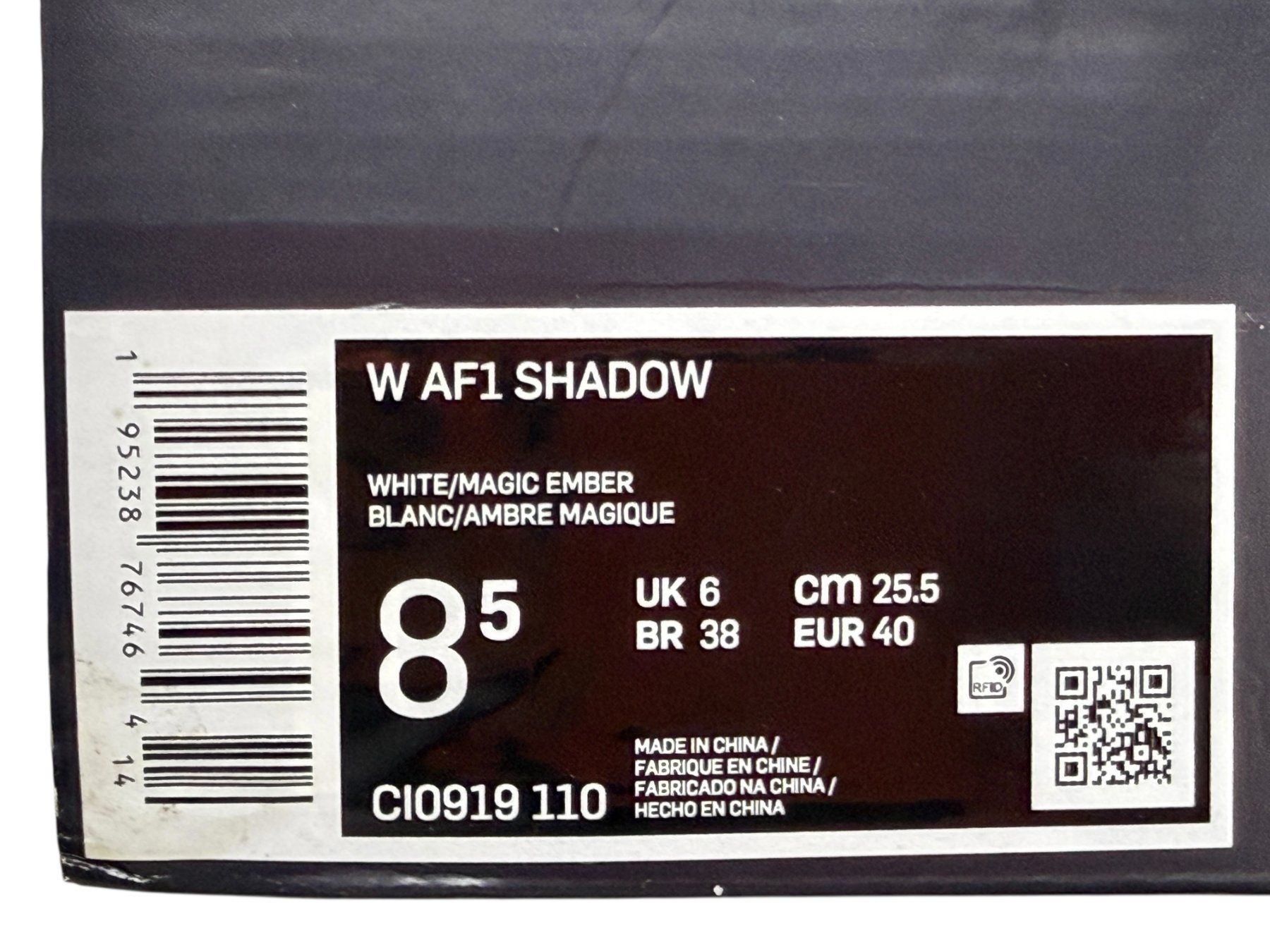 Nike Scarpe da uomo: NIKE AIR FORCE 1 SHADOW CI0919-110. Pointure 40 – Usato da Morges venduto da MeeBee 2