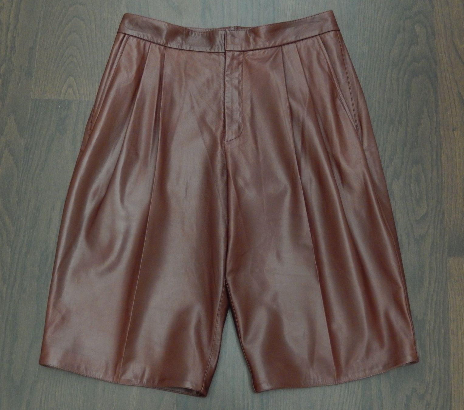 Jil Sander Hosen: Orig. JIL SANDER Nappa Leder Bermudas Gr. 36 – Gebraucht aus Tuggen von vivira 7