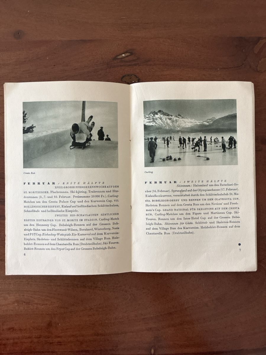 Documents: 3 Werbeprospekte von St. Moritz 1925 - 1929 – D'occasion à Oftringen par Cla.vD.74 6