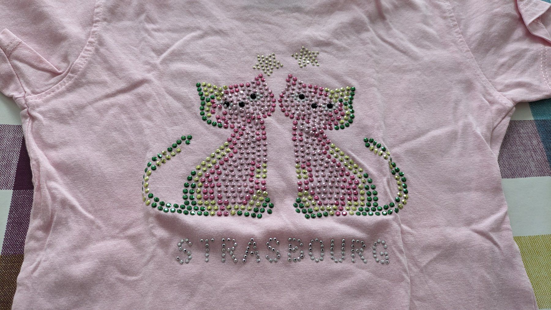Hemden, Tops & T-Shirts: Süsses T-Shirt mit Büsi / Katze - 98 – Gebraucht aus Staufen von Fleby84 1