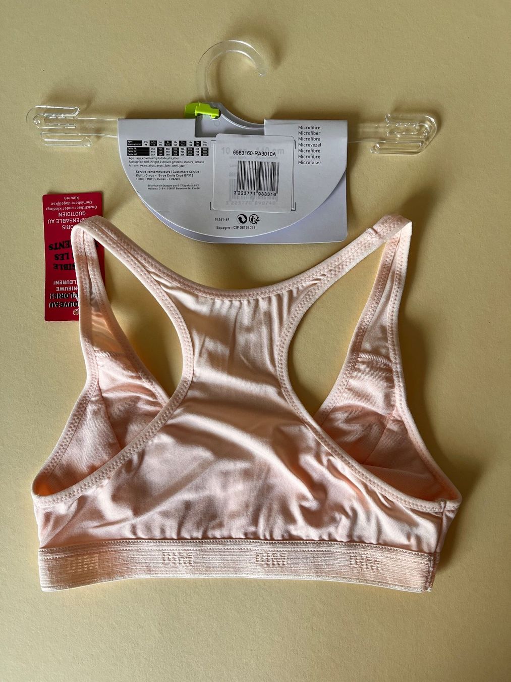 Dim Biancheria intima: DIM, Sport-Bralette, Grösse 140, Farbe Hellorange – Nuovo e nell'imballaggio originale da Rudolfstetten venduto da gst_g7xl 2