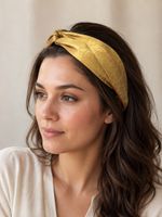 Handgemachtes Seiden-Haarband aus japanischem kimono