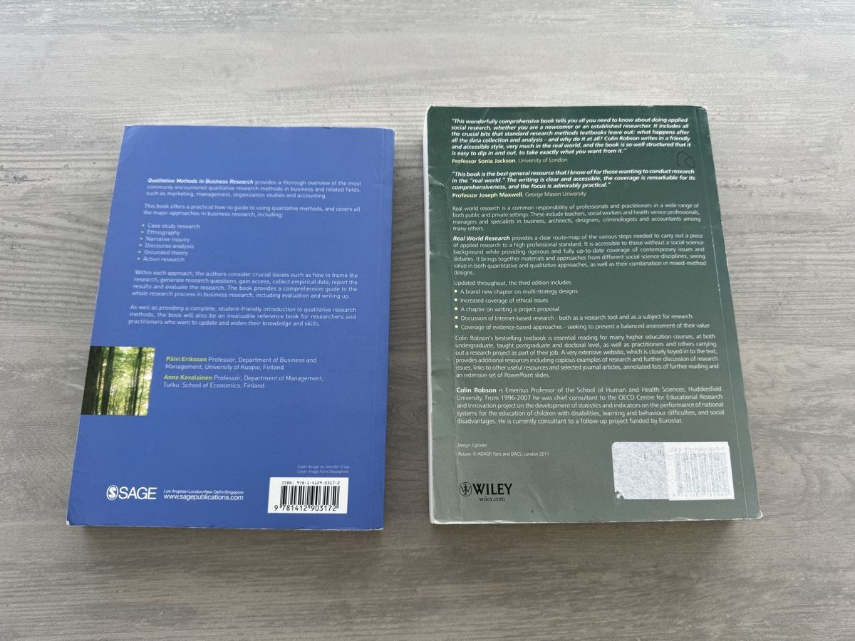 Bücher: Qualitative Research Books Colin Robson – Gebraucht aus Biel/Bienne von 2Cheesecake 1