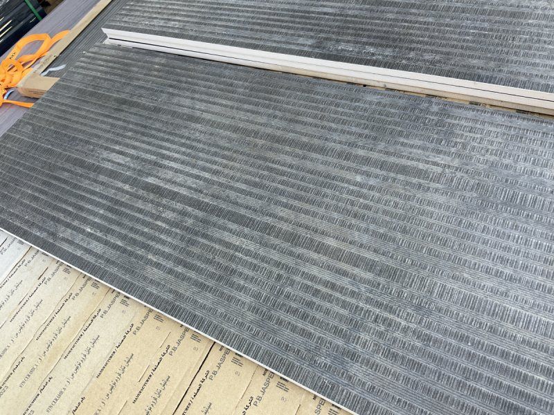 Piatti di portata: Wandplatten gerillt 33,3 x 90cm – Nuovo e nell'imballaggio originale da Dorf venduto da Zur-Lingg