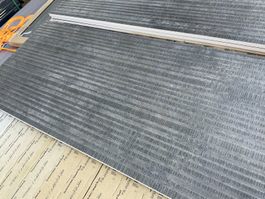 Wandplatten gerillt 33,3 x 90cm