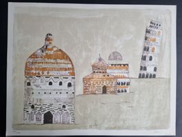 OSSI CZINNER LITHOGRAPHIE SIGNIERT NUMMERIERT