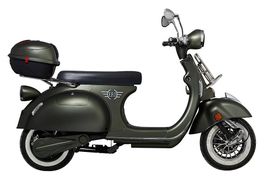 Occasion Elektroroller  / Vespa "retro max" EV2000 olivgrün