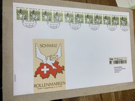 FDC - rollenmarken - 1996