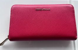 Portafoglio Donna Coccinelle - Pelle Saffiano Rossa Perfetto