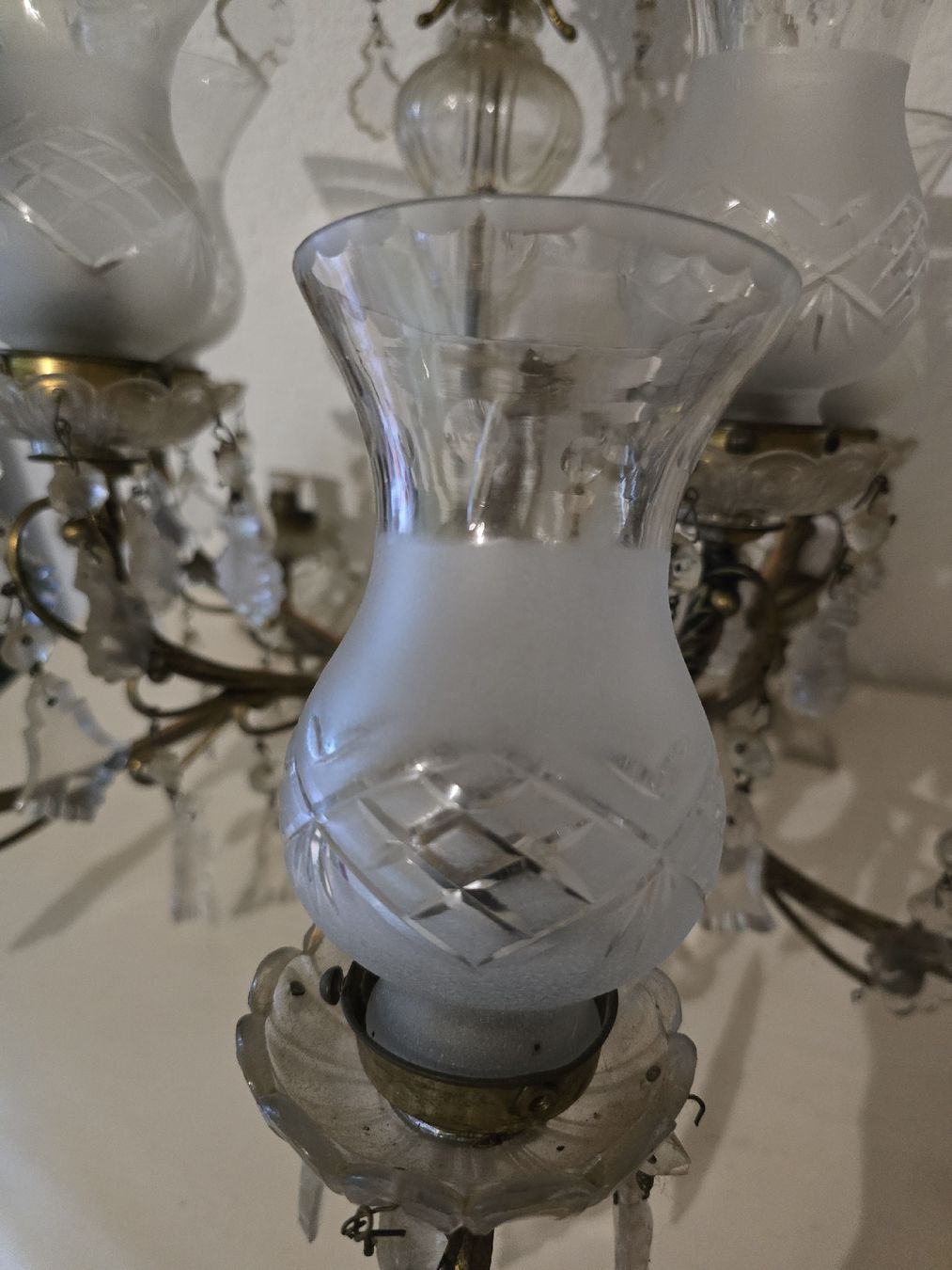 Lampadari & plafoniere: antiker Kronleuchter  – Difettoso da schlattingen venduto da Sprongebob 3