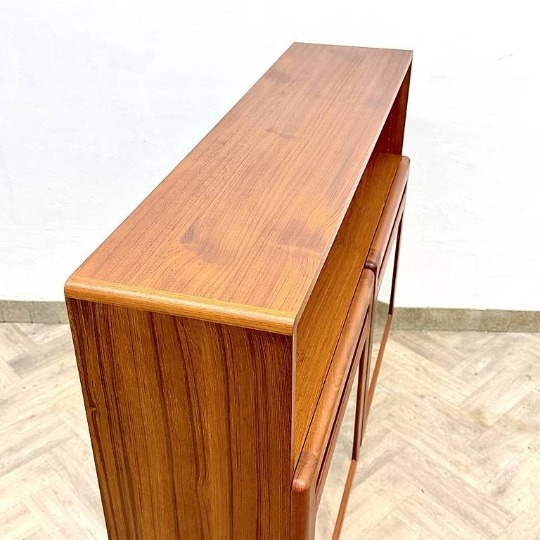 Cassettiere: Mid Century teak Highboard / Sideboard – Usato da basel venduto da vintory.ch 6