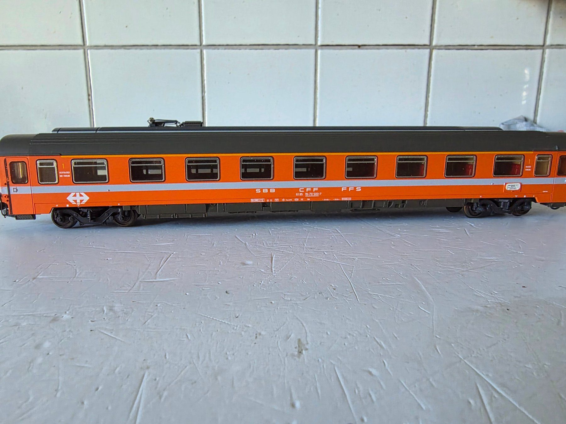 Roco Modellini di ferrovie: 5 Stück SBB Personenwagen – Usato da Seuzach venduto da Loeckeli01 6
