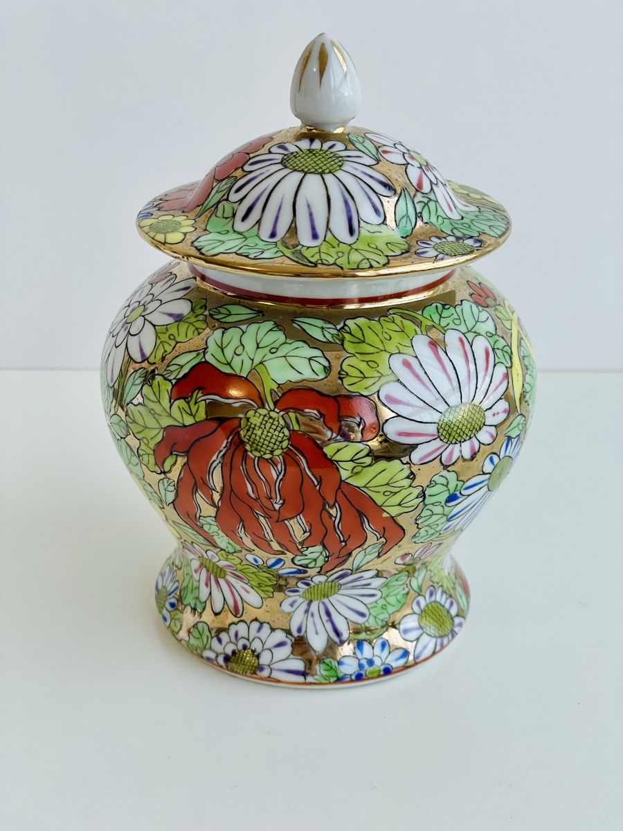 Altro in Decorazioni & Accessori: Ancien pot à gingembre de Macao, Fleurs dorées – Usato da Genève venduto da mar_nd6c 1