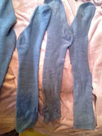 2 Paar Kniestrümpfe / Kniesocken in Grösse 45-46 - 40cm lang