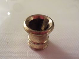 antike mini messing Mörser (Setzkasten od.Puppenhaus)12