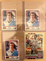 4 x Franz Beckenbauer Sammelkarte / Sticker Topps / Panini