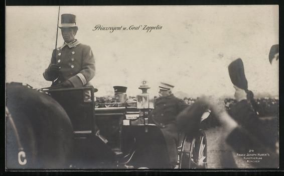 Foto & Poster: Prinzregent Luitpold und Graf Zeppelin i – Usato da Berlin venduto da bartko-reher