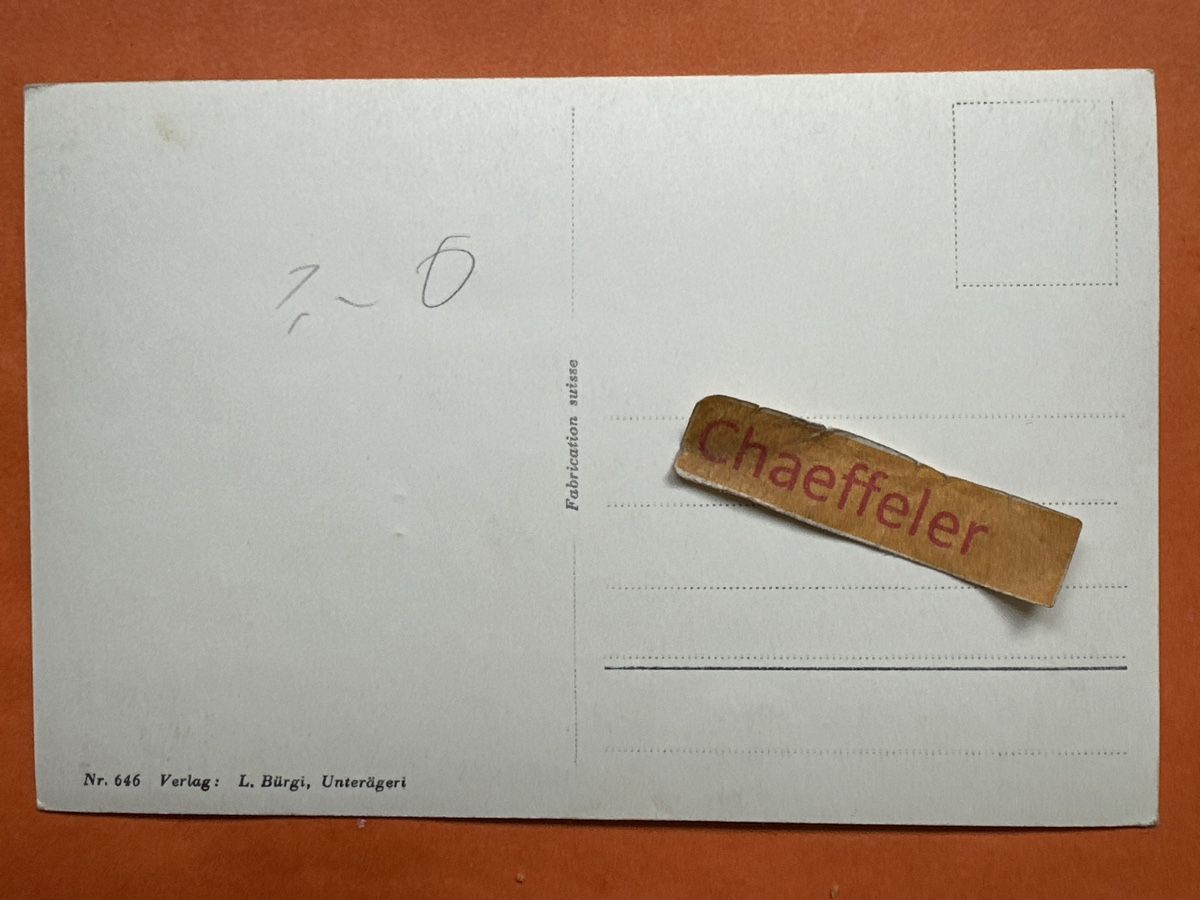 Cartes postales: Alte Ansichtskarte Rossberg Kulm, guter Zustand – D'occasion à Zürich par Chaeffeler 1