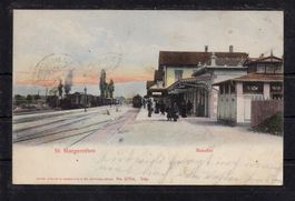 St. Margarethen Bahnhof TG, 1905, ʘ St. Margarethen + Glarus
