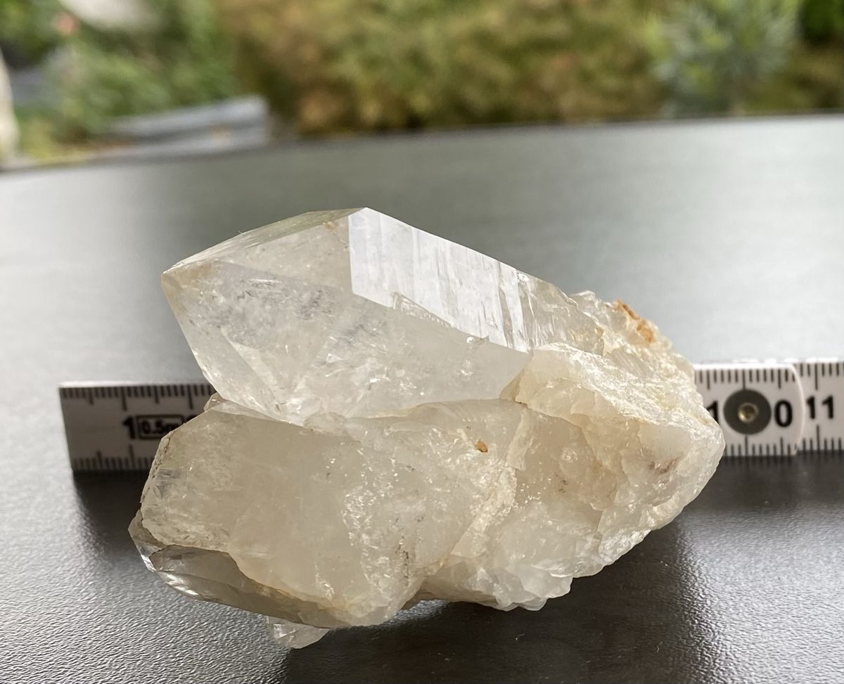 Mineralien & Heilsteine: Bergkristall Wergenstein Graubünden  – Gebraucht aus Selzach von 321compac 1