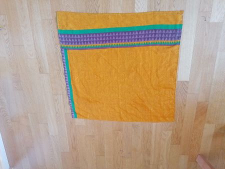 Seidiges Tuch 72x72cm