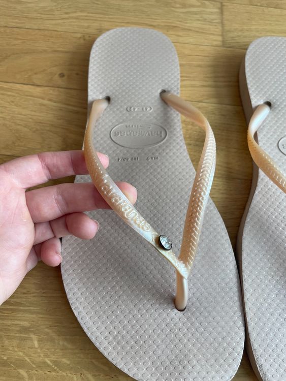 Havaianas Square Infradito Donna 41/42 Bronzo: Comode, Eleganti, Perfette Per Spiaggia E Estate