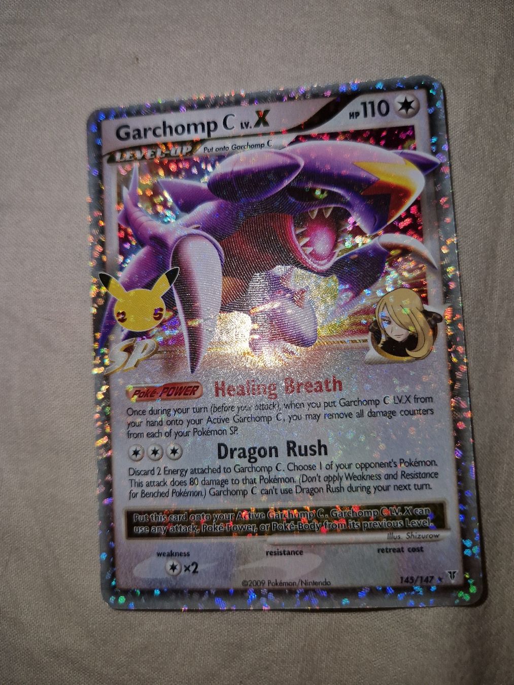 Pokémon Carte collezionabili: Carchomp 25 th Pokémon Celebration  – Nuovo (secondo la descrizione) da Les Acacias venduto da S.Vieira