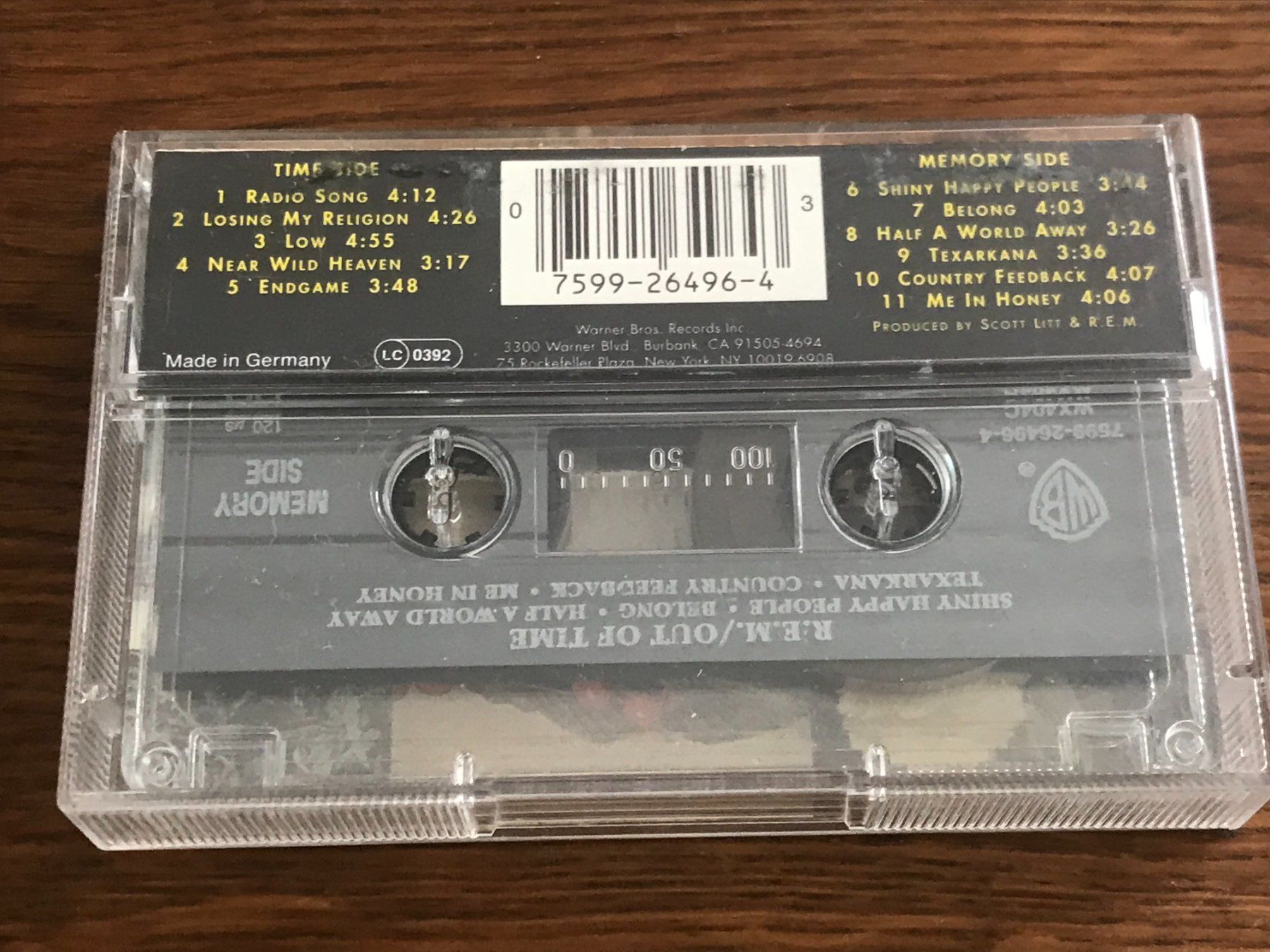 Kompaktkassetten: R.E.M. - Out of Time - Kassette – Gebraucht aus Buchs AG von Archie 1